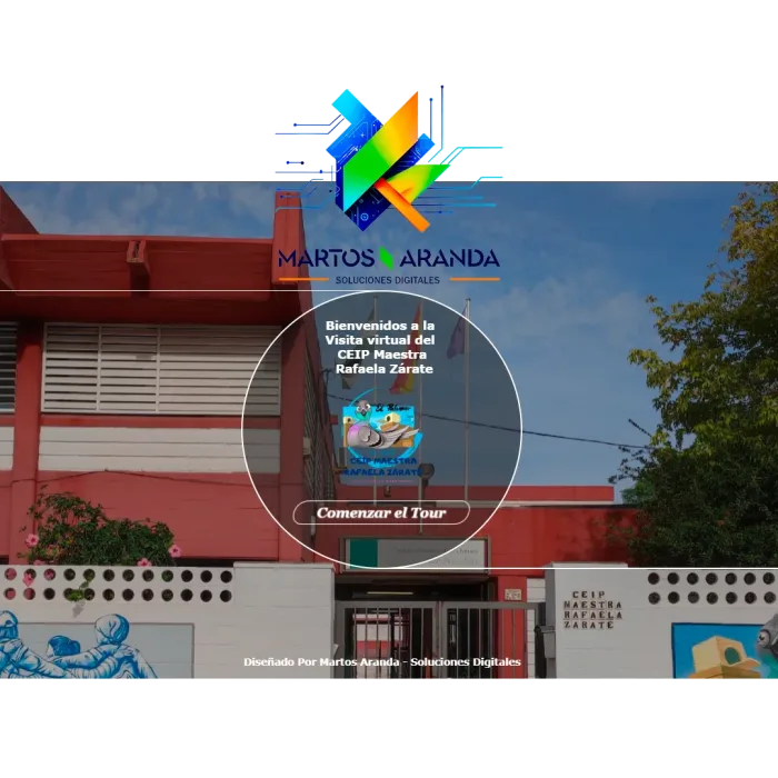 Visita virtual del CEIP Rafaela Zárate: innovación digital educativa en Sanlúcar de Barrameda
