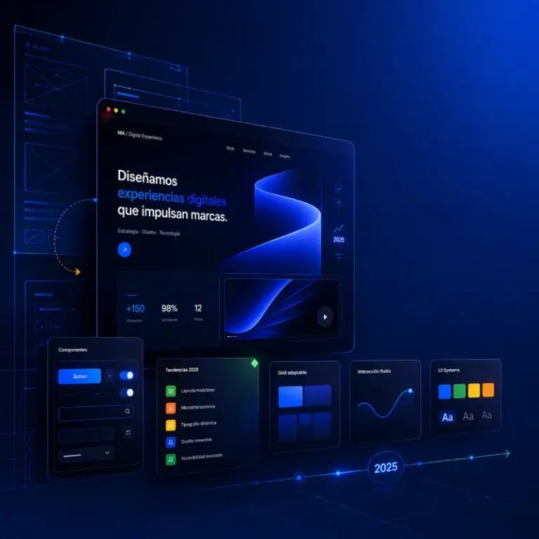 Tendencias en Diseño Web para 2025:Lo que marcará el futuro del diseño digital