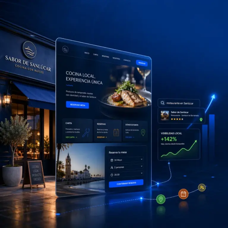 No basta con el boca a boca: por qué tu restaurante en Sanlúcar necesita una página web