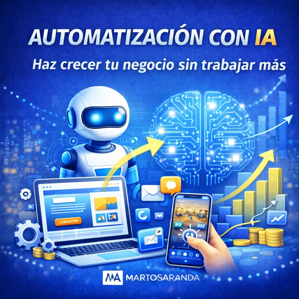 Cómo la automatización con IA puede hacer crecer tu negocio Martos Aranda en sanlucar de barrameda