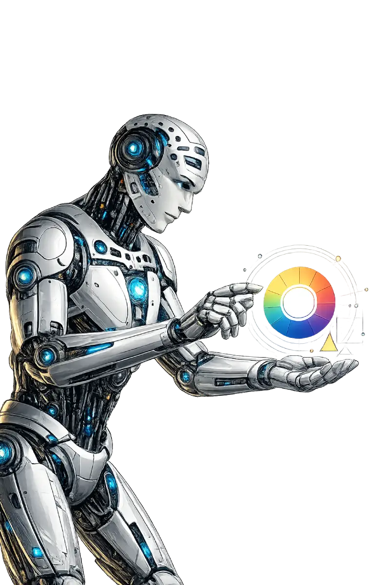 robot inicio diseño grafico de logos iconos personalizado martos aranda soluciones digitales