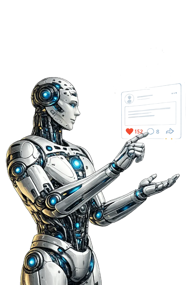 robot marketing digital redes sociales rrss martos aranda sanlucar de barrameda