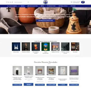 Diseño web de tienda online tienda cofrades hermanos garcia en sanlúcar de Barrameda por Martos Aranda