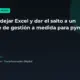 Cuándo dejar Excel y dar el salto a un software de gestión a medida para pymes